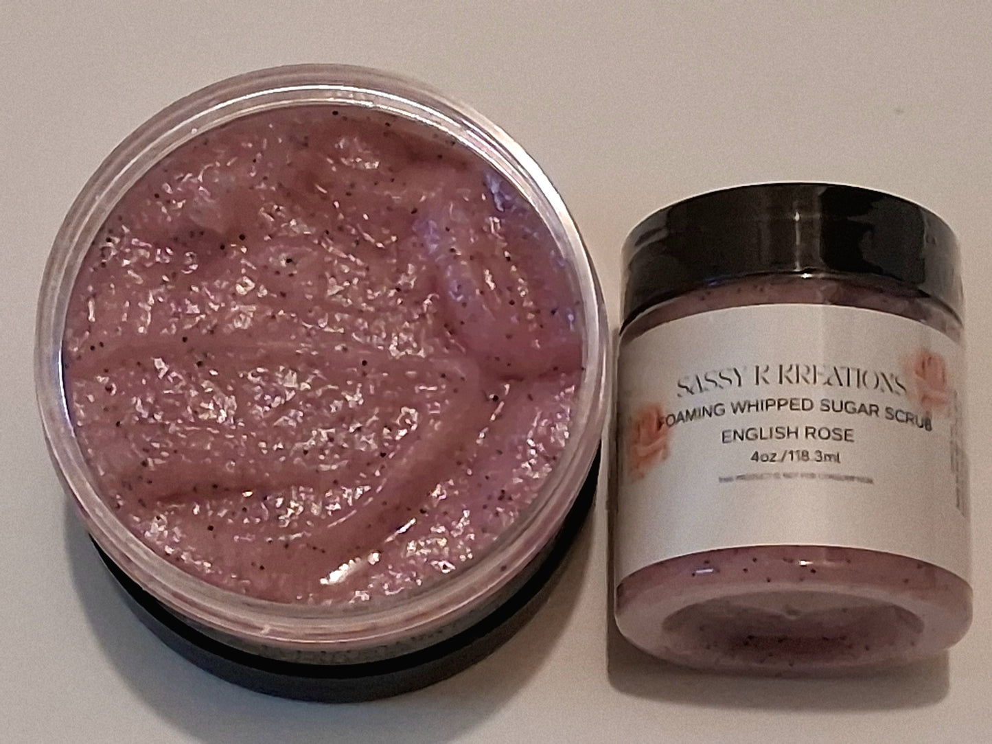 Foaming Whipped Sugar Scrub