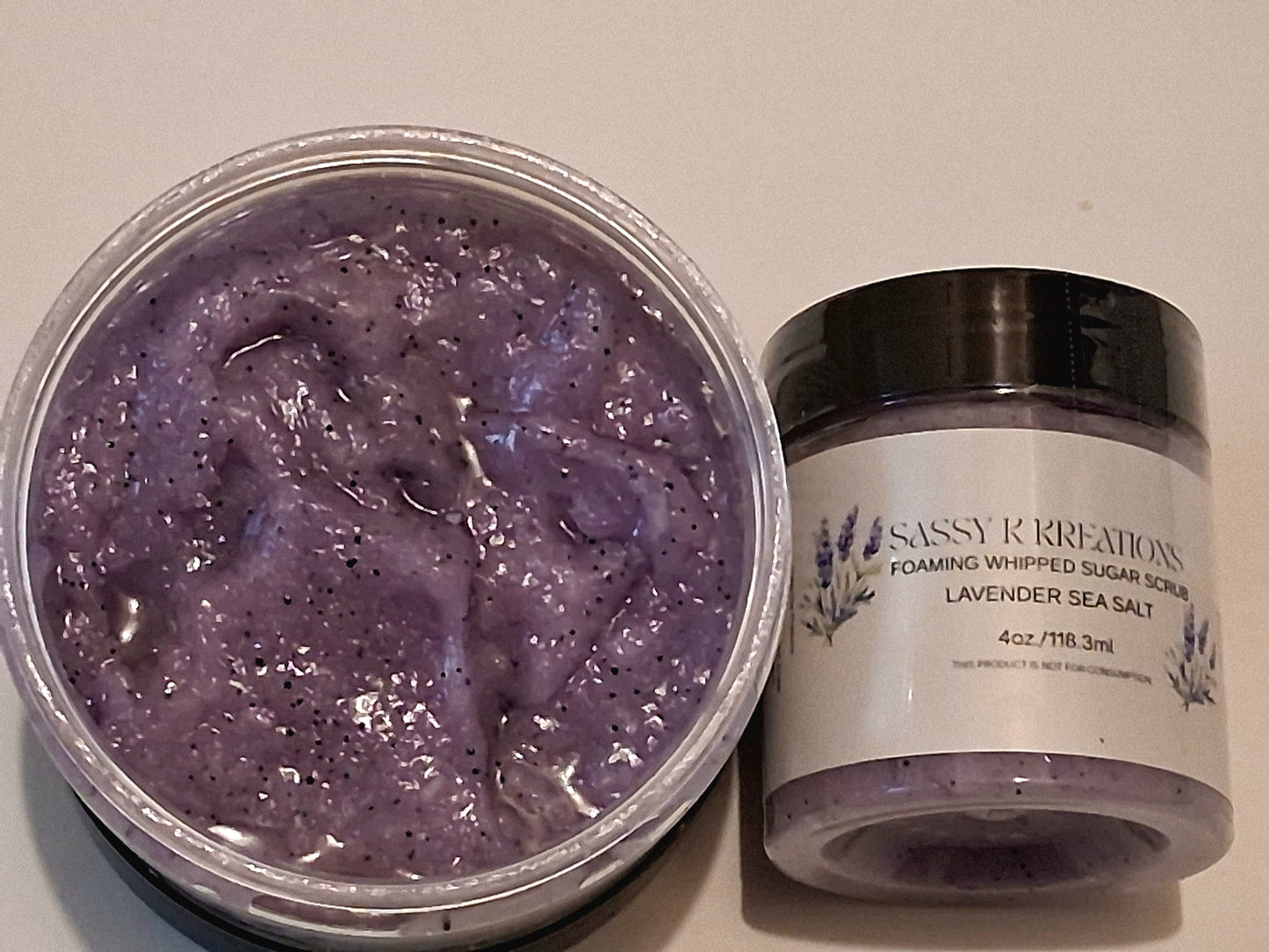 Foaming Whipped Sugar Scrub