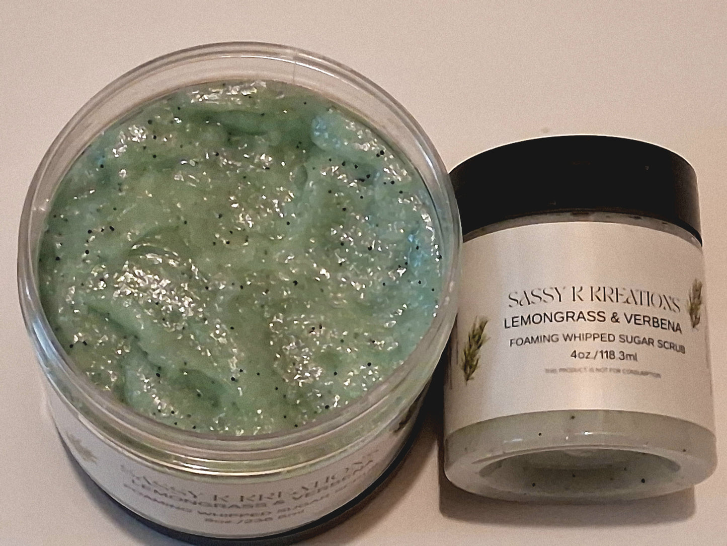 Foaming Whipped Sugar Scrub