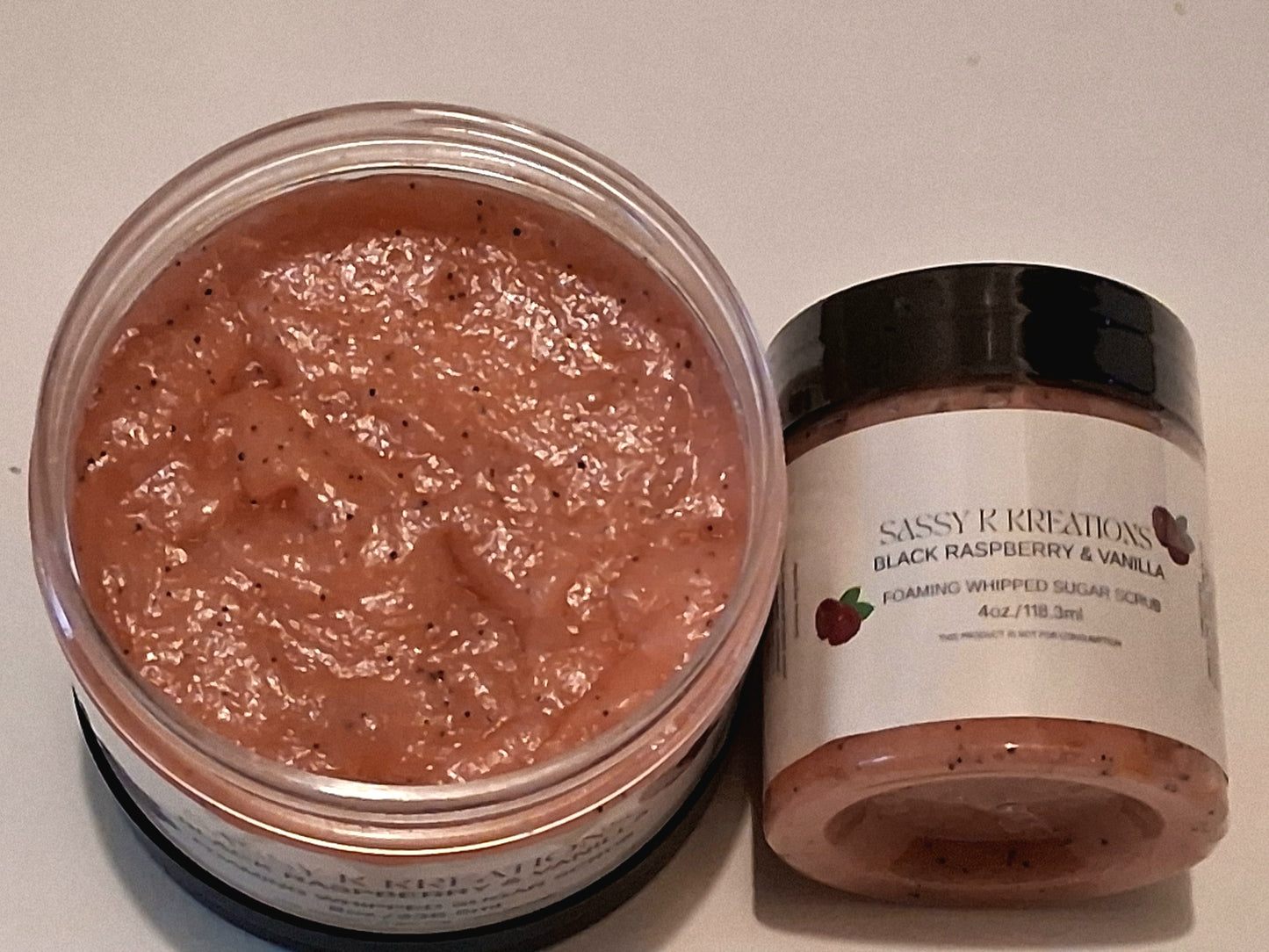 Foaming Whipped Sugar Scrub