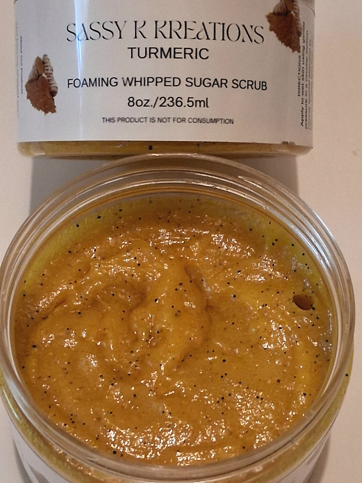Foaming Whipped Sugar Scrub