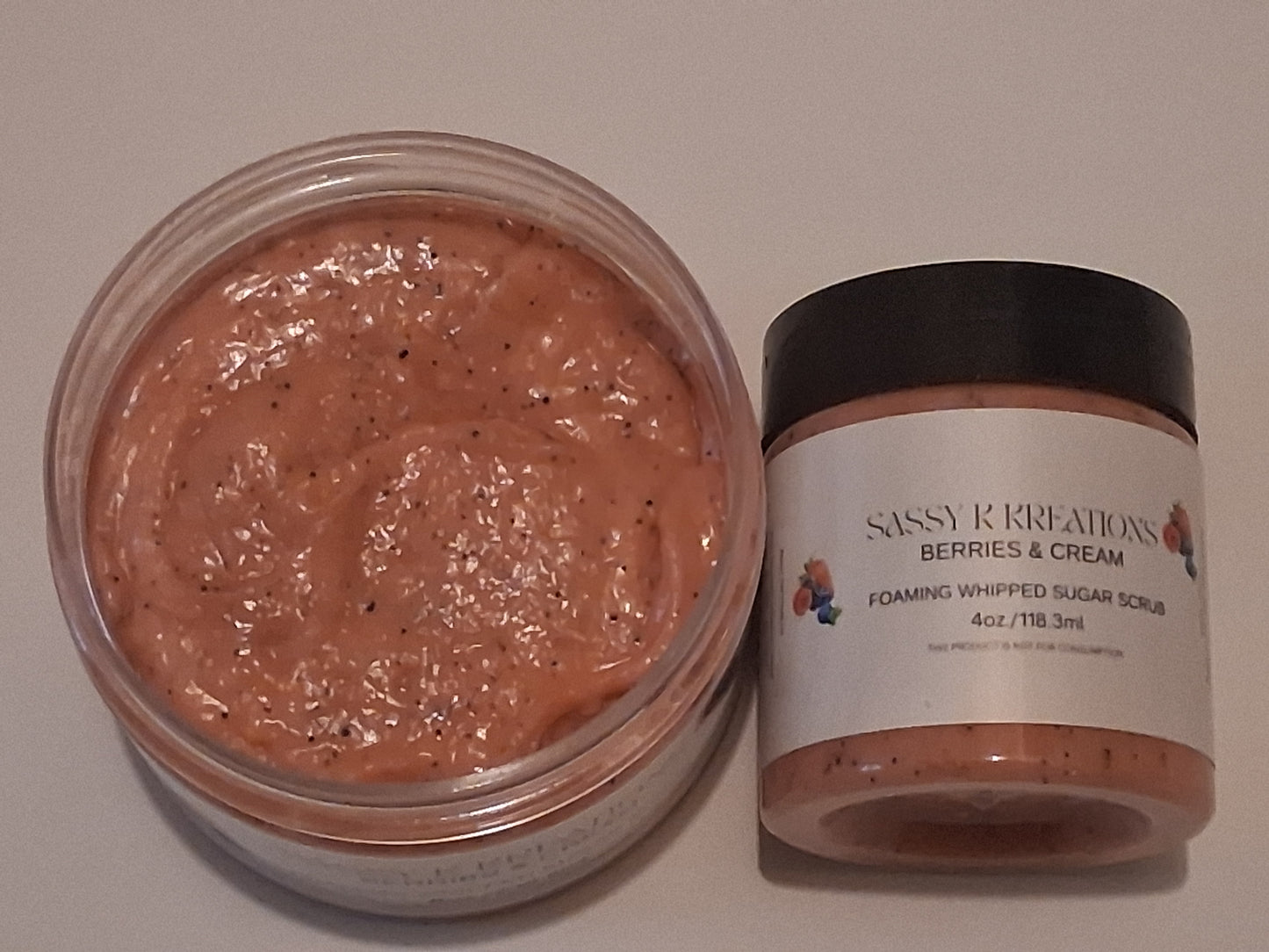Foaming Whipped Sugar Scrub