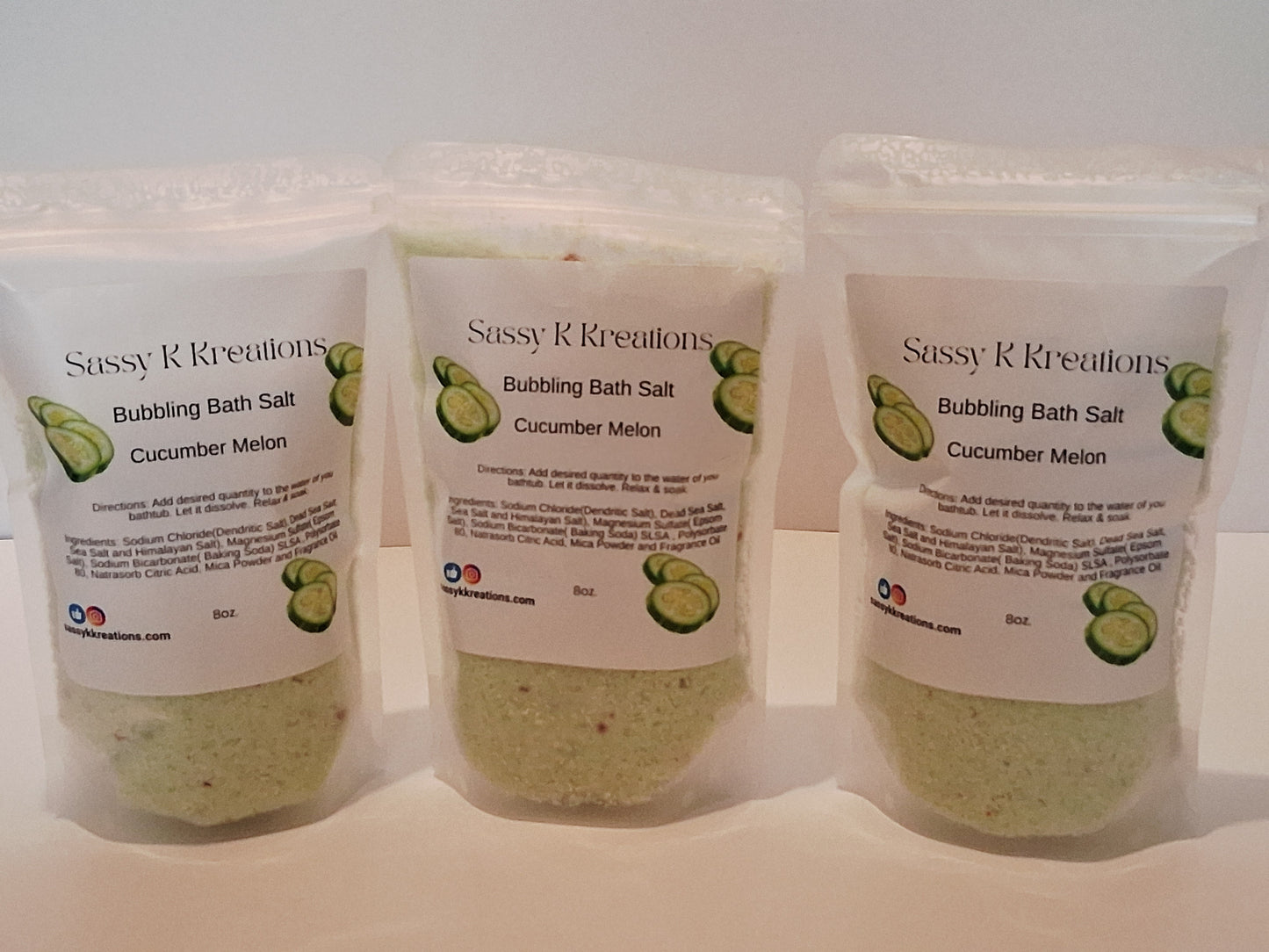 Bubbling Bath Salt