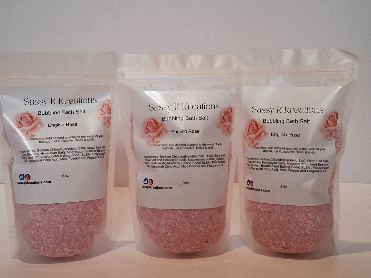 Bubbling Bath Salt