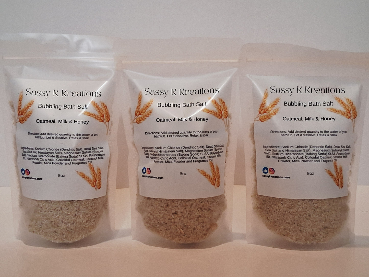 Bubbling Bath Salt