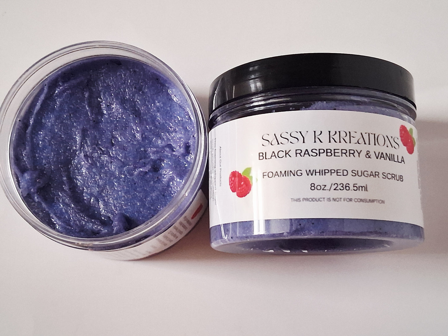 Foaming Whipped Sugar Scrub