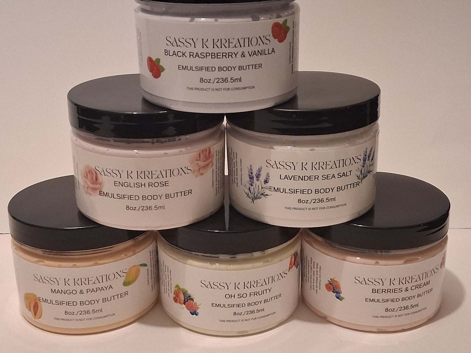 Emulsified Body Butters