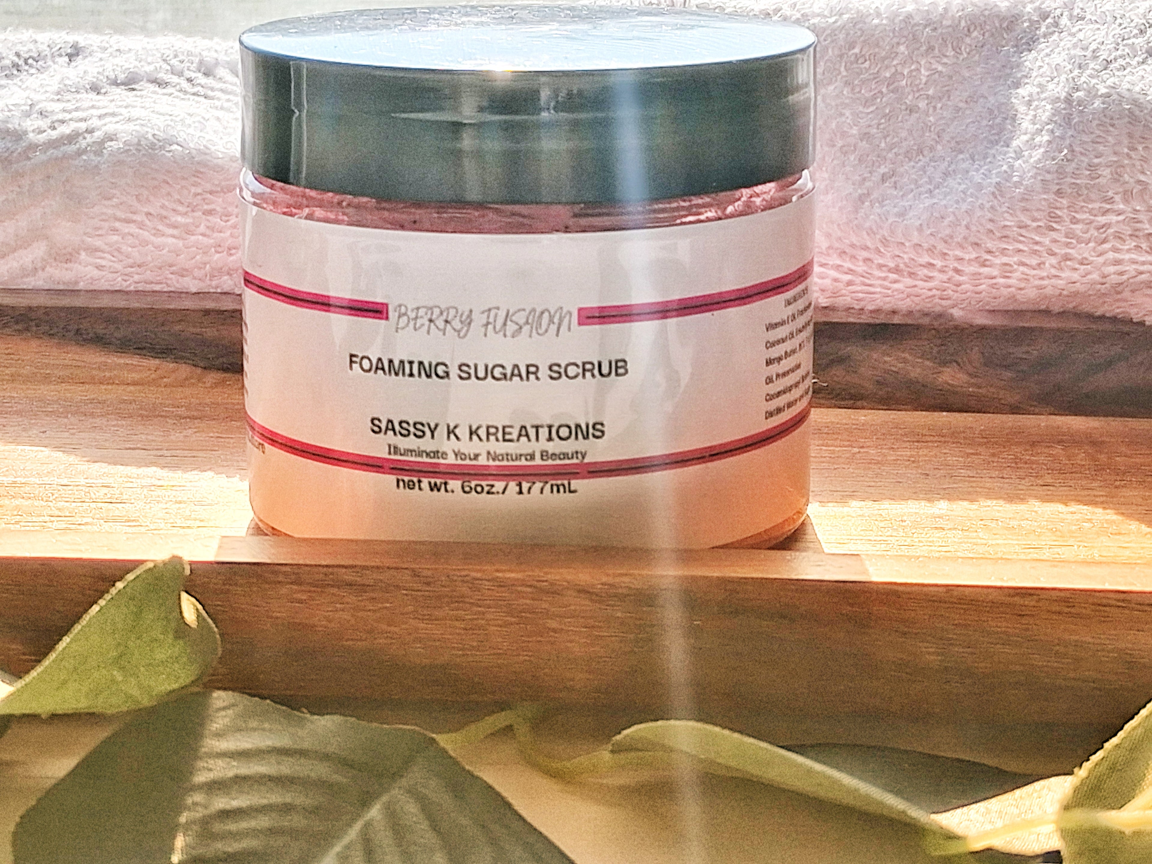 Foaming Whipped Sugar Scrub