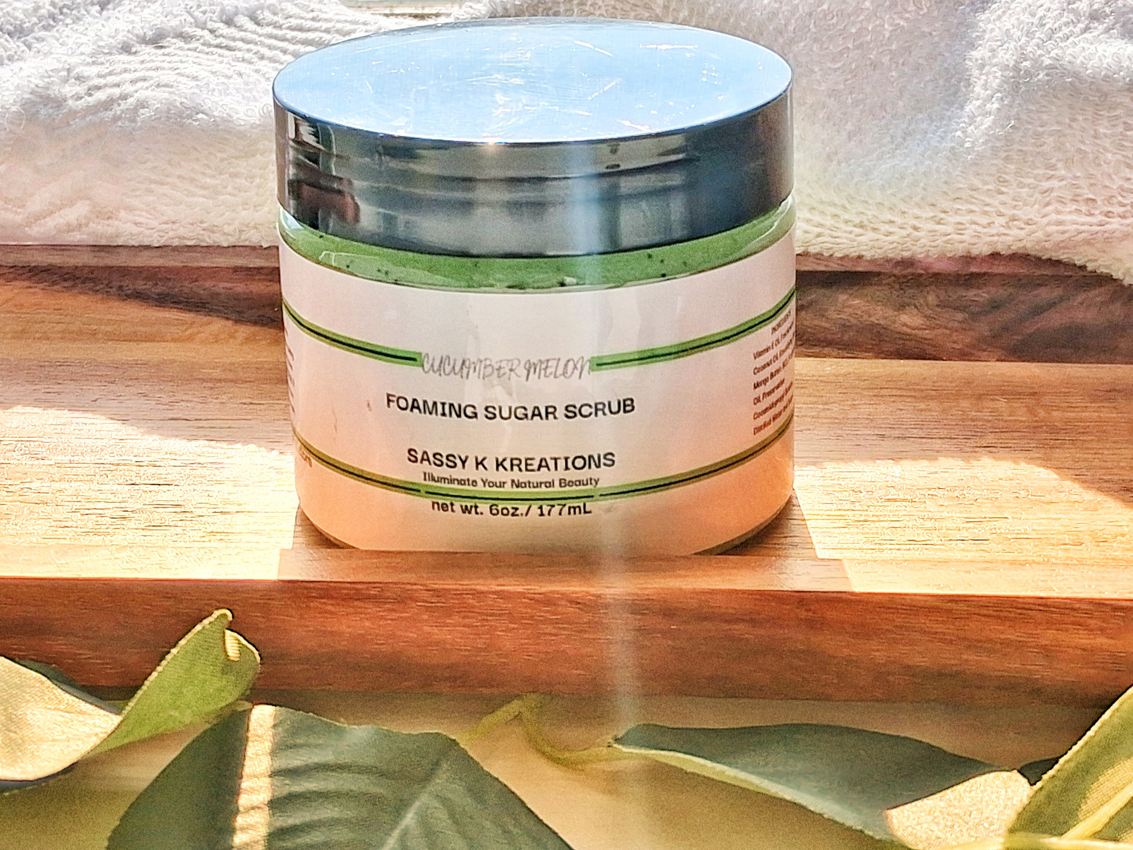 Foaming Whipped Sugar Scrub