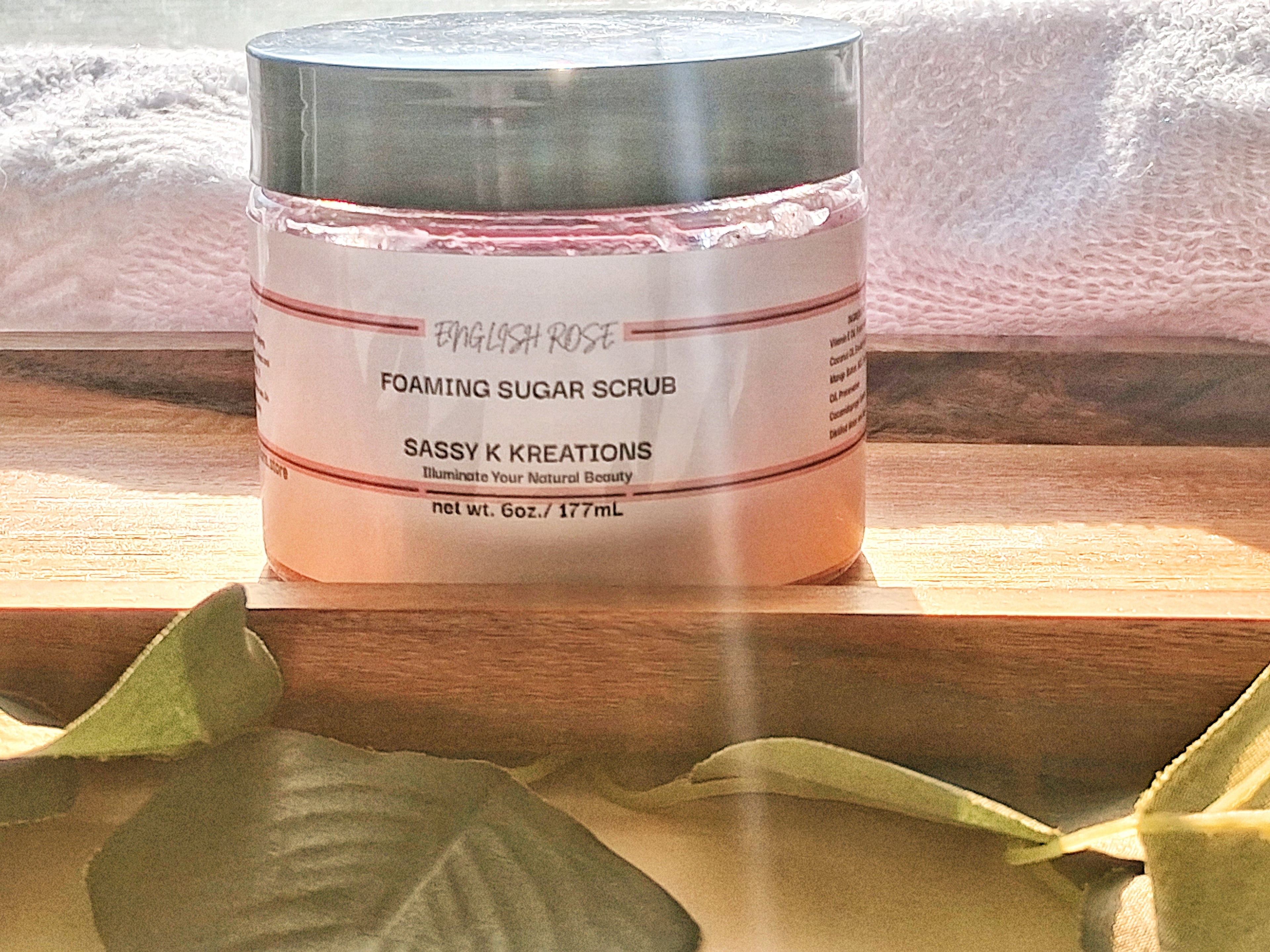 Foaming Whipped Sugar Scrub