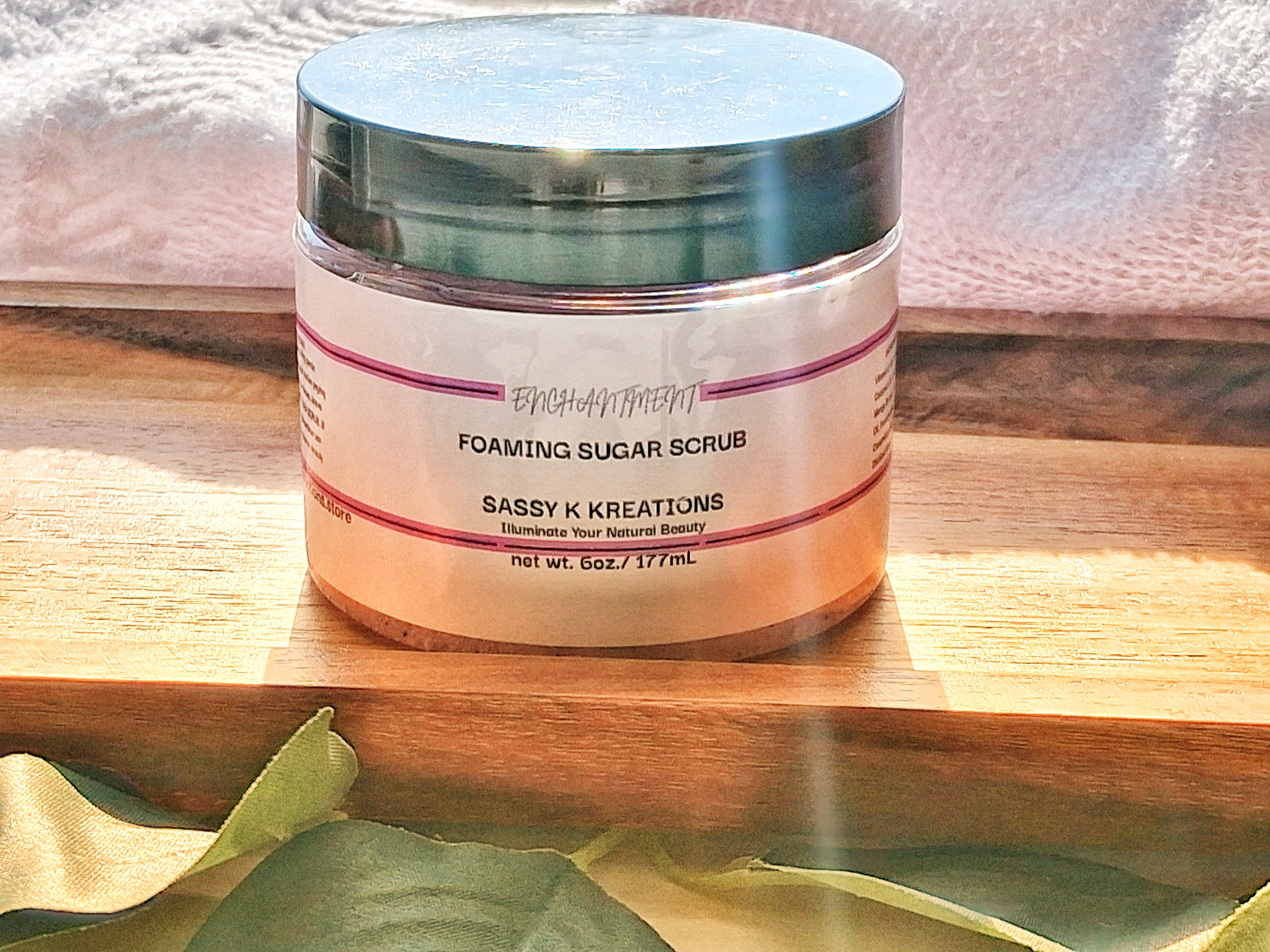 Foaming Whipped Sugar Scrub