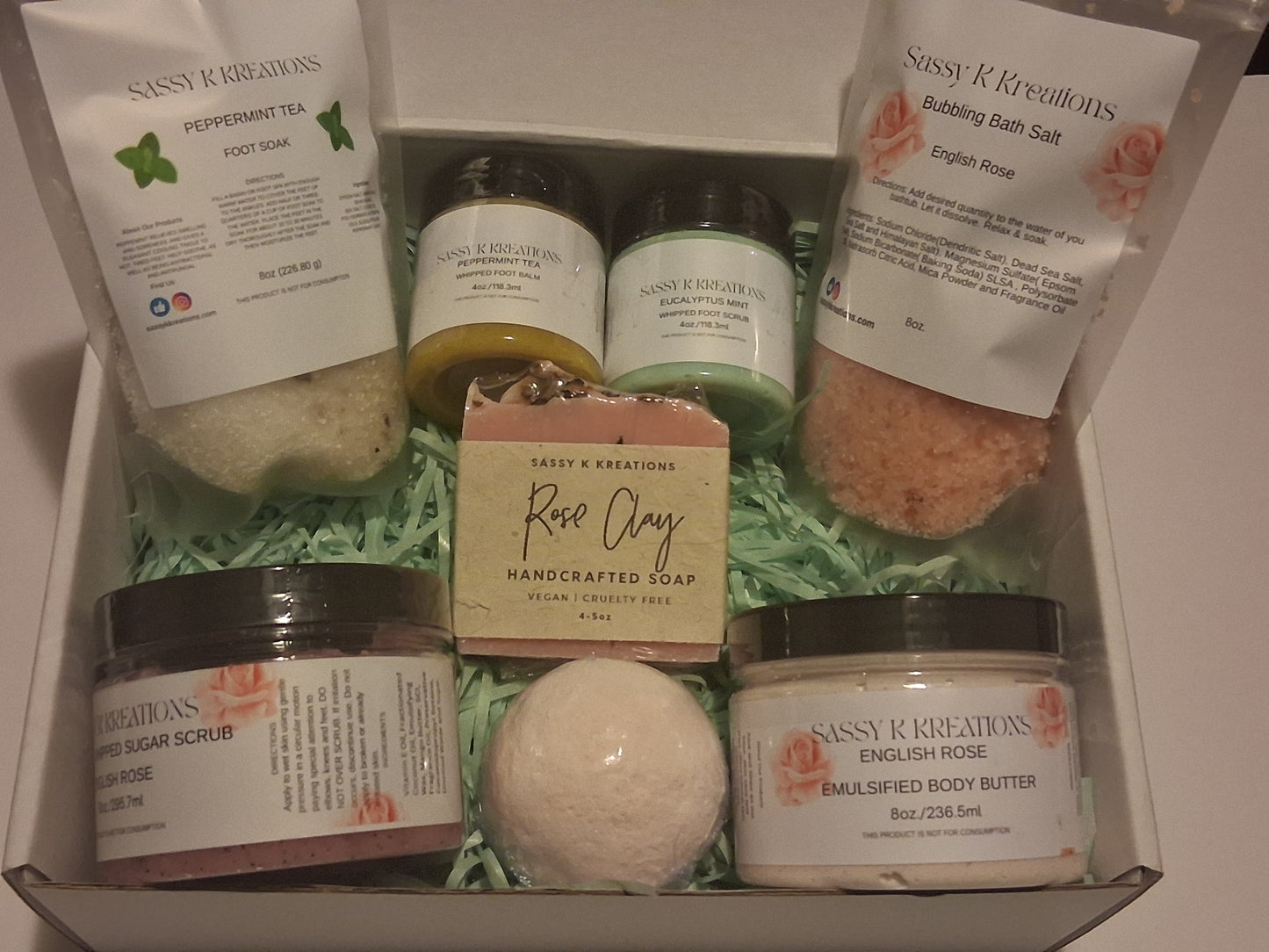 Ultimate English Rose Spa Kit