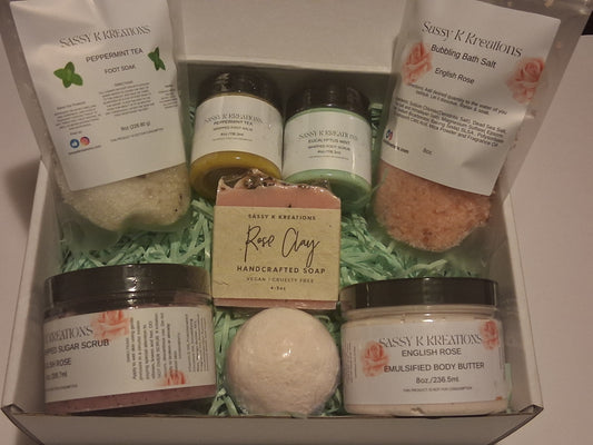 Ultimate English Rose Spa Kit