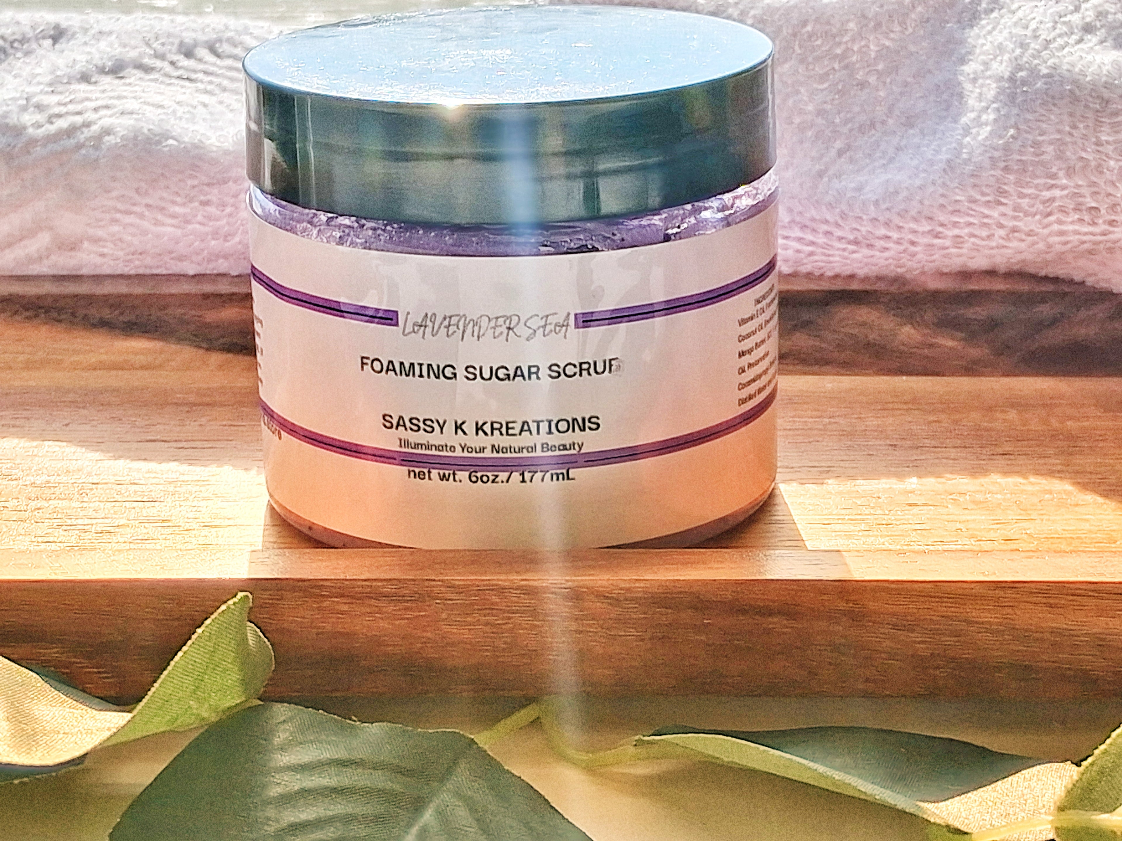 Foaming Whipped Sugar Scrub