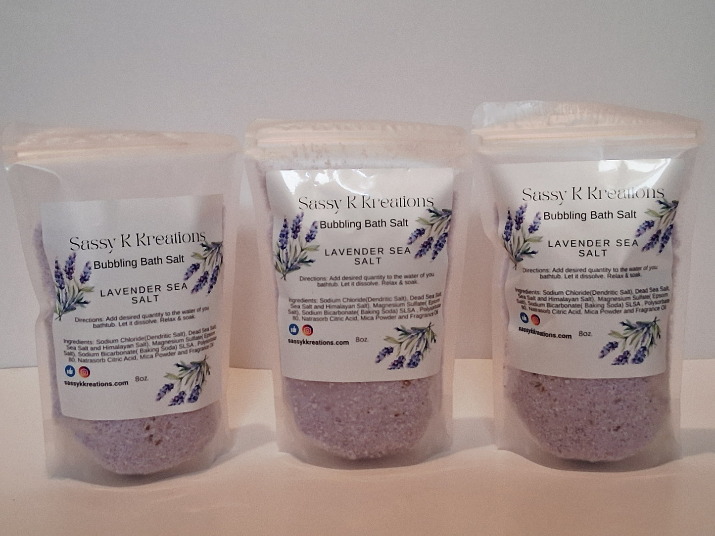 Bubbling Bath Salt