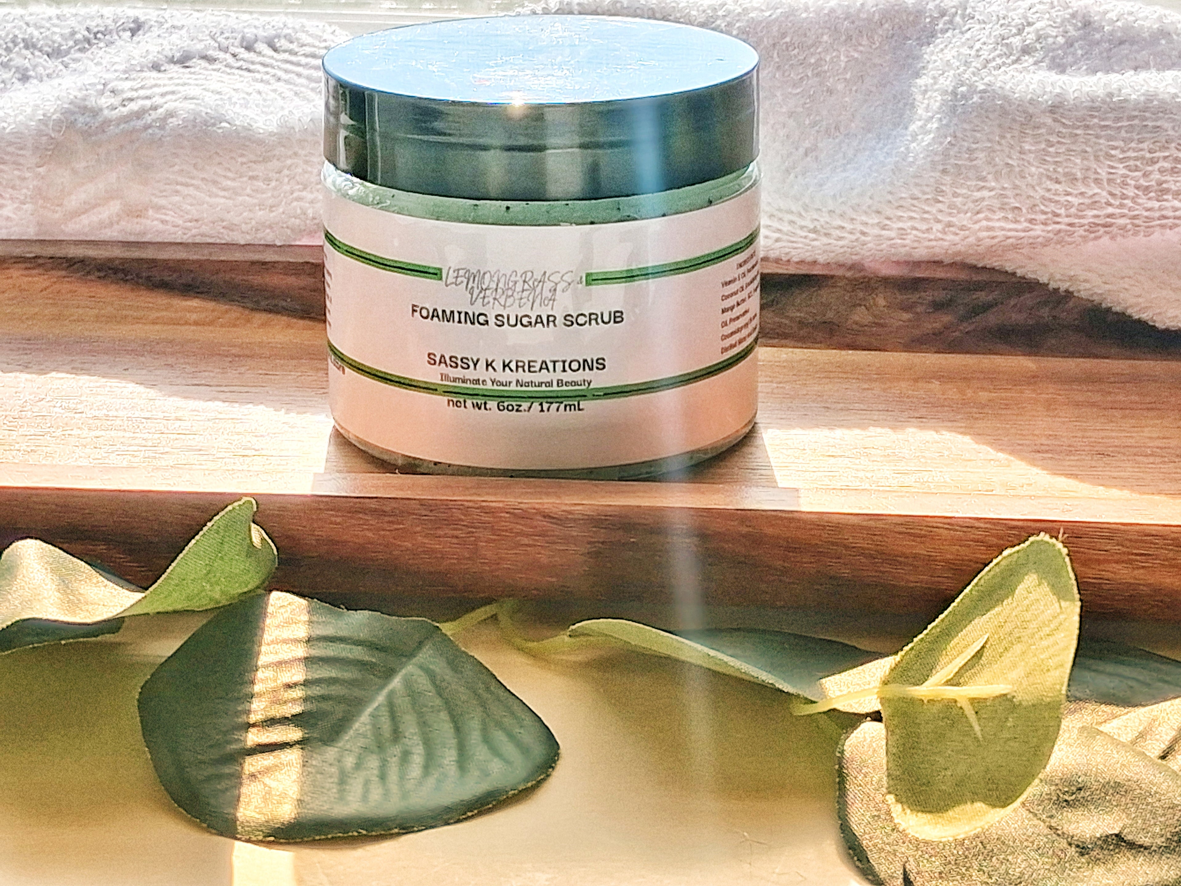 Foaming Whipped Sugar Scrub