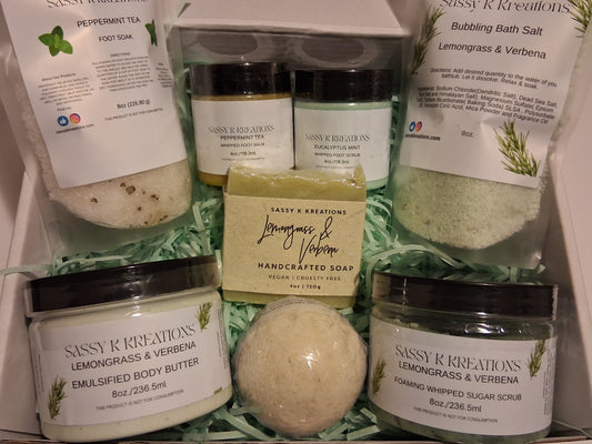 Ultimate Lemongrass & Verbena Spa Kit