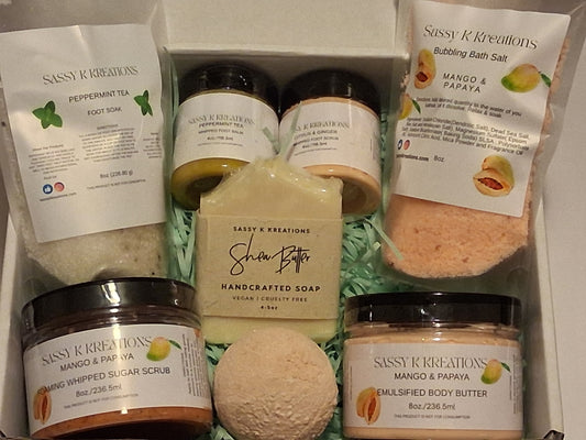 Ultimate Mango & Papaya Spa Kit