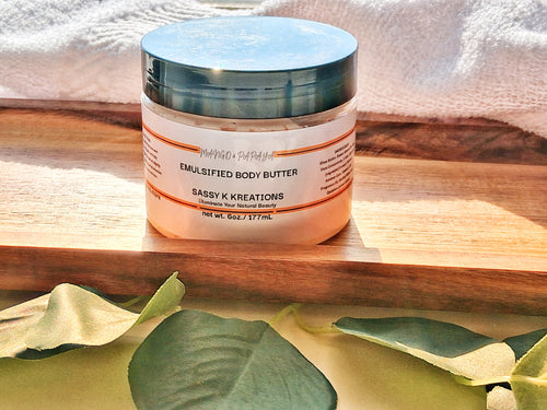 Emulsified Body Butter