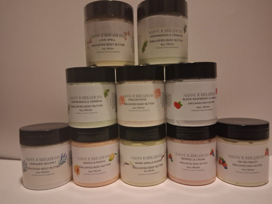 Emulsified Body Butter