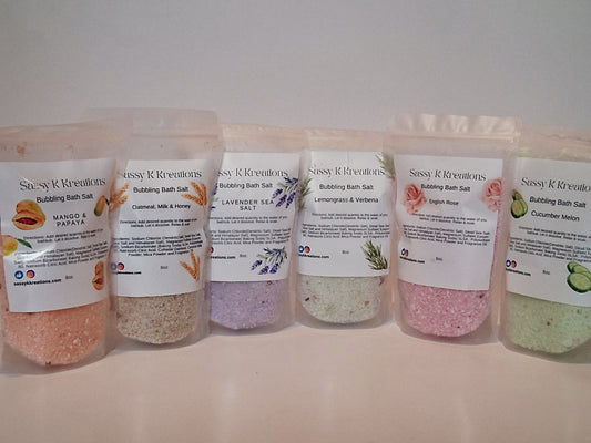 Bubbling Bath Salt