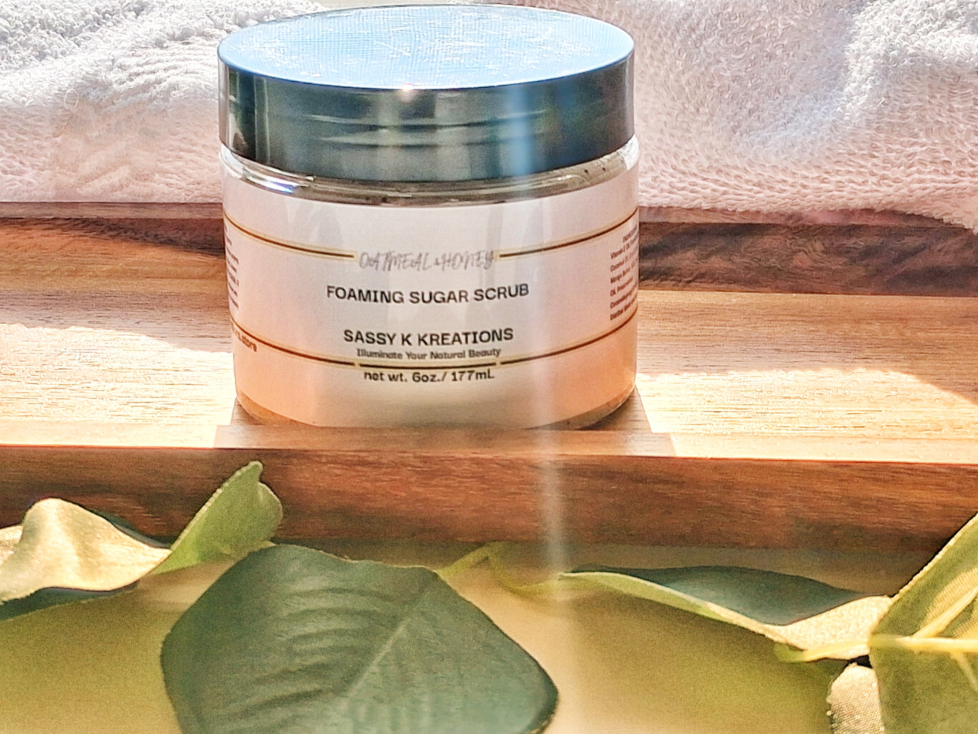 Foaming Whipped Sugar Scrub