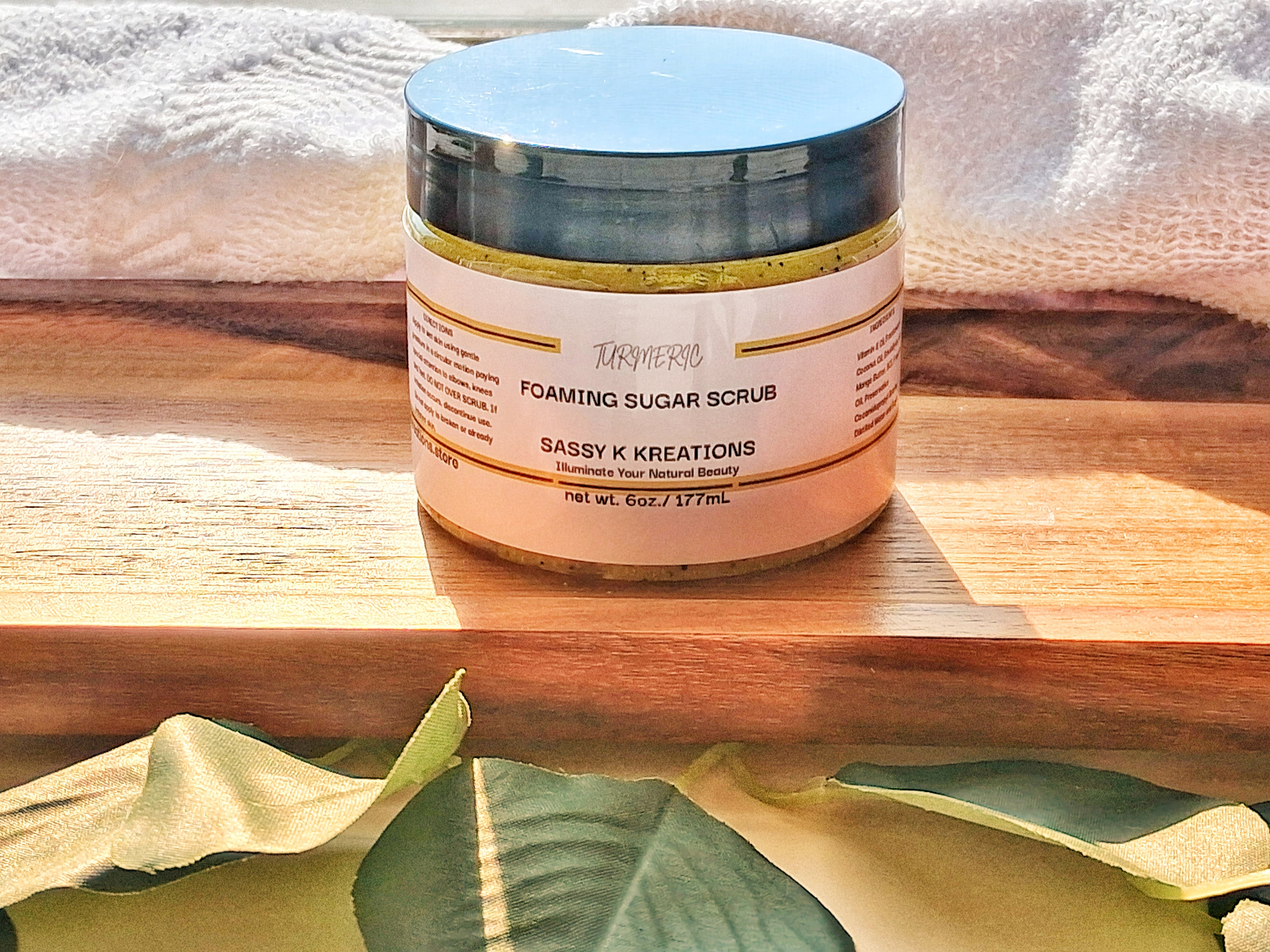 Foaming Whipped Sugar Scrub