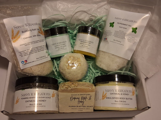 Ultimate Oatmeal Milk & Honey Spa Kit